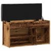 vidaXL skob&aelig;nk 82x32x45,5 cm konstrueret tr&aelig; antikt tr&aelig;