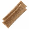 vidaXL Pude med pude HEERLEN Gr&aring;brun 40 x 145 cm PV Fleece