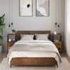 vidaXL sengeborde 2 stk. 34x35,5x70 cm konstrueret tr&aelig; antikt tr&aelig;look