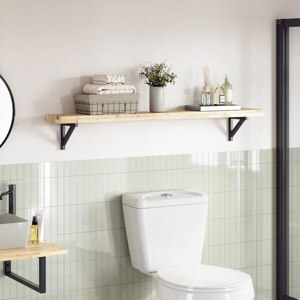 vidaXL bordplade 120x20x4 cm rektangul&aelig;r massivt akacietr&aelig;