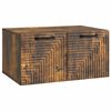 vidaXL V&aelig;gh&aelig;ngt TV-skab R&oslash;get eg 59,5 x 41 x 30 cm Konstrueret tr&aelig;