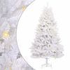 vidaXL Kunstigt juletr&aelig; 300 LED'er PVC og St&aring;l Hvid