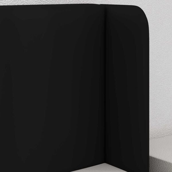 vidaXL Hovedg&aelig;rde&oslash;re Sort 40,5 x 40,5 x 4 cm PVC