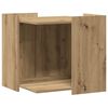 vidaXL toiletskjuler kattebakke 53x53x51 cm konstrueret tr&aelig; kunsteg