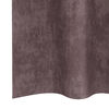 vidaXL Velour Gardiner med gardiner 2 pcs Brun 260 x 140 cm Fl&oslash;jl