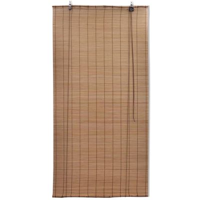 vidaXL rullegardiner 100x160 cm bambus brun