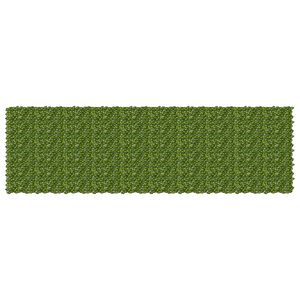 vidaXL Altanscreen med blade Gr&oslash;n og Gul 500 x 150 cm