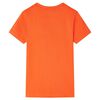 T-shirt til b&oslash;rn str. 128 orange