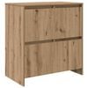 vidaXL Sideboard 3 pcs Artisan Egetr&aelig; 70 x 41 x 75 cm Konstrueret tr&aelig;