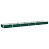 vidaXL H&aelig;vet Havebed Gr&oslash;n 480 x 80 x 24 cm koldvalset st&aring;l