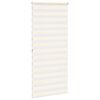 vidaXL zebragardin marmorbeige 115x200 cm stofbredde 110,9cm polyester