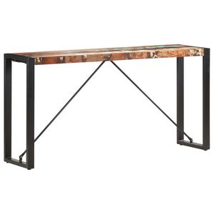 vidaXL konsolbord 150 x 35 x 76 cm massivt genbrugstr&aelig;