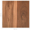 vidaXL selvklæbende gulvbrædder 55 stk. 5,11 m² PVC brun