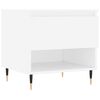 vidaXL sofabord 50x46x50 cm konstrueret tr&aelig; hvid
