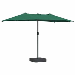 vidaXL Havesol Gr&oslash;n 385 x 209 x 244 cm Polyester og St&aring;l
