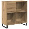 vidaXL Pladeskab artisan eg 84,5 x 38 x 89 cm Konstrueret tr&aelig;