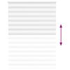 vidaXL zebragardin hvid 160x200 cm stofbredde 155,9 cm polyester