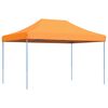 vidaXL Party Tent Orange 279 x 410 x 315 cm Oxford stof