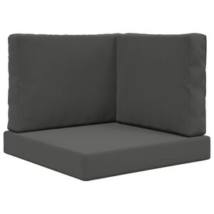 vidaXL Udend&oslash;rs Sofa Pude Polyester Antracit 60 x 60 cm