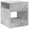 vidaXL Endebord Beton Gr&aring; 40,5 x 40 x 45 cm Konstrueret tr&aelig;
