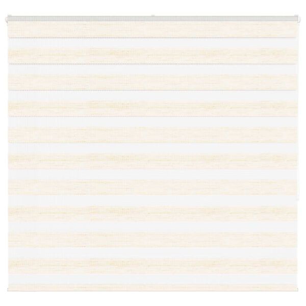 vidaXL zebragardin marmorbeige 155x150 cm stofbredde 150,9cm polyester