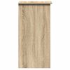 vidaXL skrivebord m. hylder 84x40x78 cm konstrueret tr&aelig; sonoma-eg