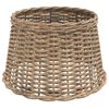 vidaXL lampesk&aelig;rm til loftlampe &Oslash;45x28 cm flet brun