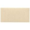 vidaXL V&aelig;ghovedg&aelig;rde 12 stk. 60 x 30 cm Creme Stof
