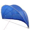vidaXL Pool Dome 472 x 460 x 229 cm 185T polyester med PU-bel&aelig;gning