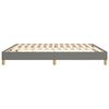 vidaXL Boxspring sengeramme 180x200 cm stof m&oslash;rkegr&aring;