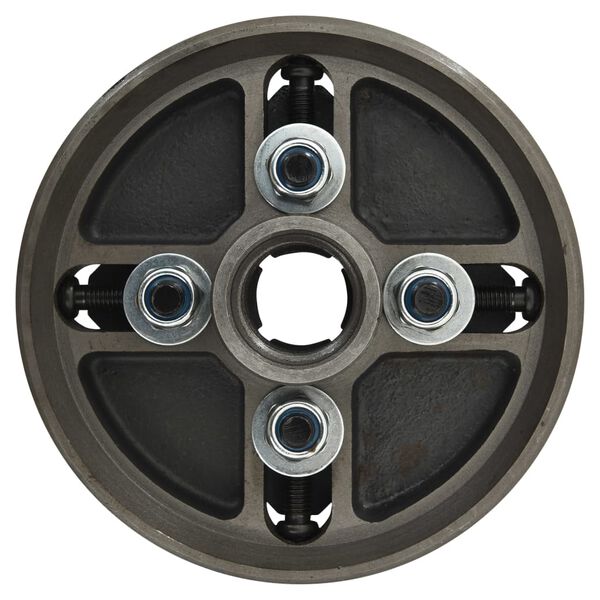 vidaXL patron til trædrejning 150x63 mm M33-tilslutning stål sort