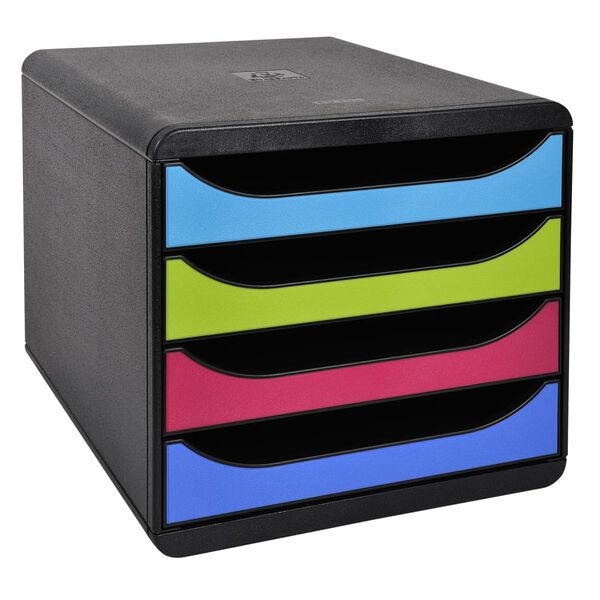 Exacompta Big-Box skuffekabinet med 4 skuffer 1928 Climate Neutral