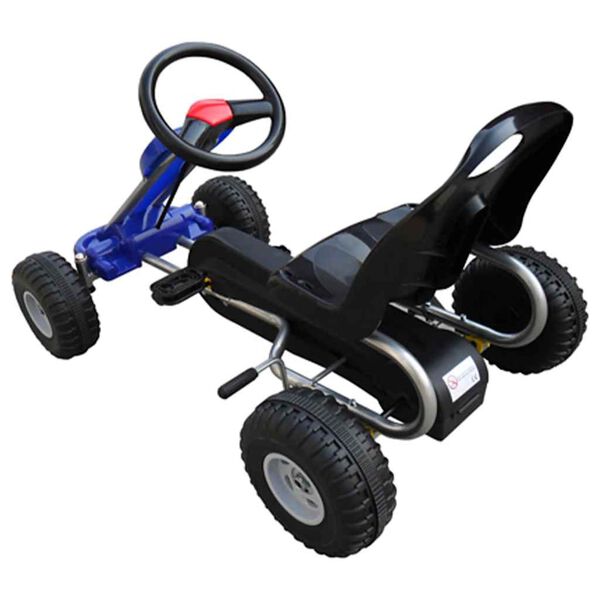 vidaXL pedal-gokart blå