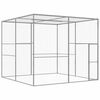 vidaXL kattebur 3x3x2,5 cm galvaniseret st&aring;l