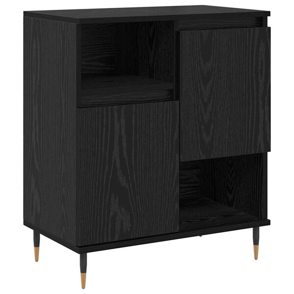 vidaXL Sideboard Sort eg 60 x 35 x 70 cm