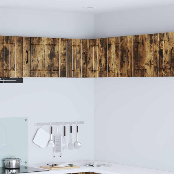 vidaXL K&oslash;kkenskab R&oslash;get eg 57 x 57 x 40 cm Konstrueret tr&aelig;