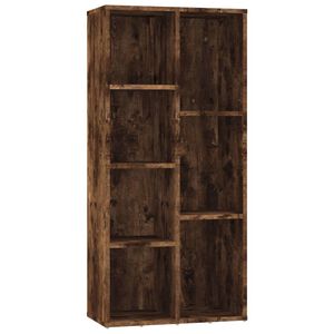vidaXL bogreol 50x25x106 cm r&oslash;get egetr&aelig;sfarve