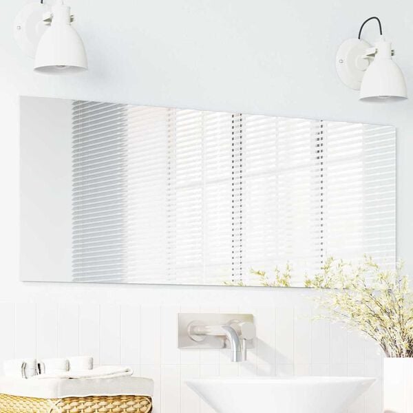 vidaXL V&aelig;gspejl Rektangul&aelig;r 40 x 100 cm h&aelig;rdet glas