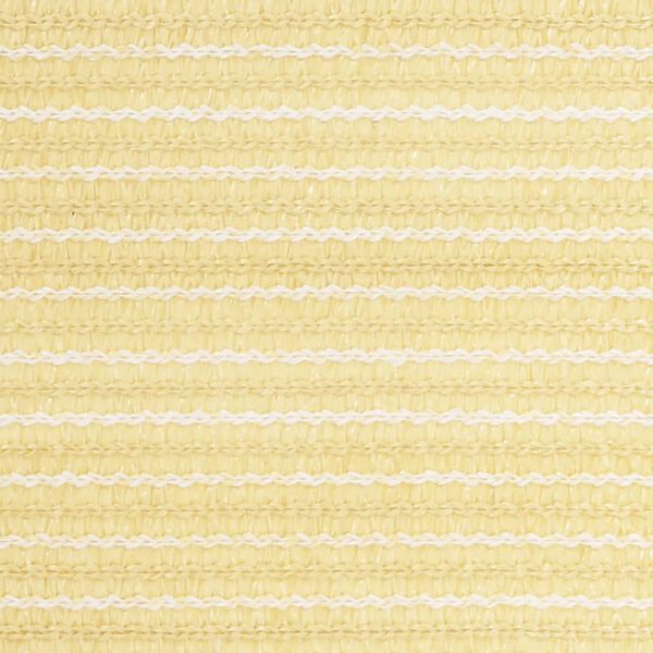 vidaXL altanafsk&aelig;rmning 120x300 cm HDPE beige