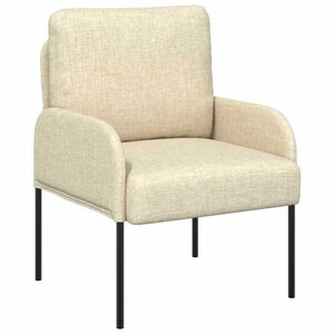 vidaXL Sofaer med pude 55cm Creme Krydsfin&eacute;r