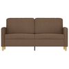vidaXL 2-personers sofa 140 cm stof brun