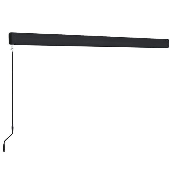 vidaXL manuel kassettemarkise 350x250 cm antracitgrå