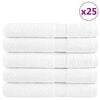 vidaXL Premium h&aring;ndkl&aelig;der SOLUND 50 stk. hvid 100x200 cm 600 gsm