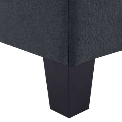 vidaXL 3-personers sofa stof mørkegrå