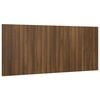 vidaXL sengeg&aelig;rde 200x1,5x80 cm konstrueret tr&aelig; brun egetr&aelig;sfarve