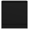 vidaXL skoreol 60x34x63,5 cm konstrueret tr&aelig; sort