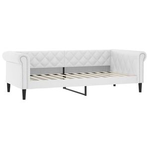 vidaXL daybed 80x200 cm kunstl&aelig;der hvid