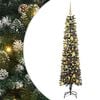 vidaXL Kunstigt juletr&aelig; med stativ Gr&oslash;n 180 cm PVC og plastik og st&aring;l