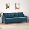 vidaXL 3-personers sofa 180 cm velour bl&aring;