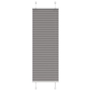 vidaXL Pliss&eacute;gardin Antracit 40x100 cm Stofbredde 39,4 cm Polyester